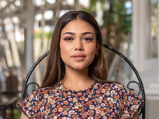 SMALL FLORAL PRINT DRESS
