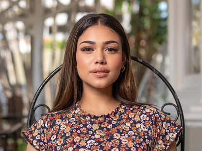 SMALL FLORAL PRINT DRESS