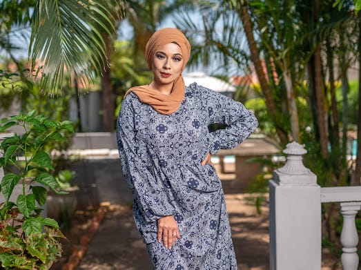 DROPPED TIER MAXI DRESS