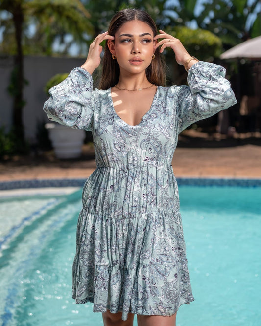 MINI SHORT 3 TIER DRESS