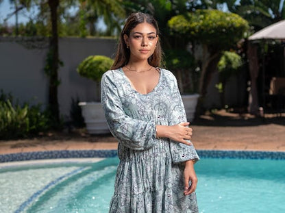 MINI SHORT 3 TIER DRESS